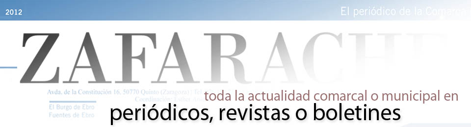 Toda la actualidad comarcal o municipal en periódicos, revistas o boletines. © UTM Desarrollos