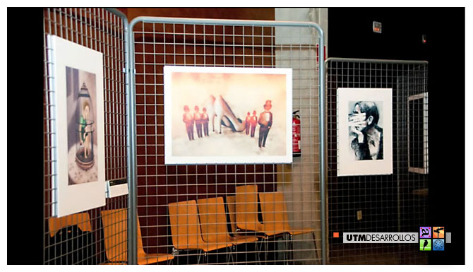 Exposición itinerante de ilustraciones. © UTM Desarrollos