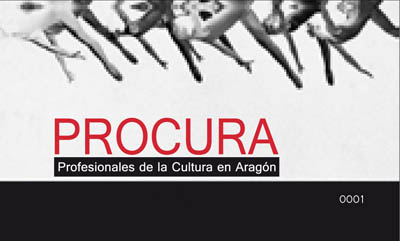 Comunicación gráfica | imagen gáfica para un los carnet de socio de la asociación cultural procura. © UTM Desarrollos