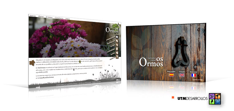 Diseño de imagen corporativa para jornadas de la piedra en la contrucción tradicional. © UTM Desarrollos