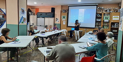 Formación Curso Brecha Digital. © UTM Desarrollos