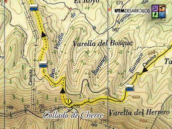 Detalle del mapa del panel | ® UTM Desarrollos