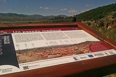 Mirador de la población desde el castillo | ® UTM Desarrollos