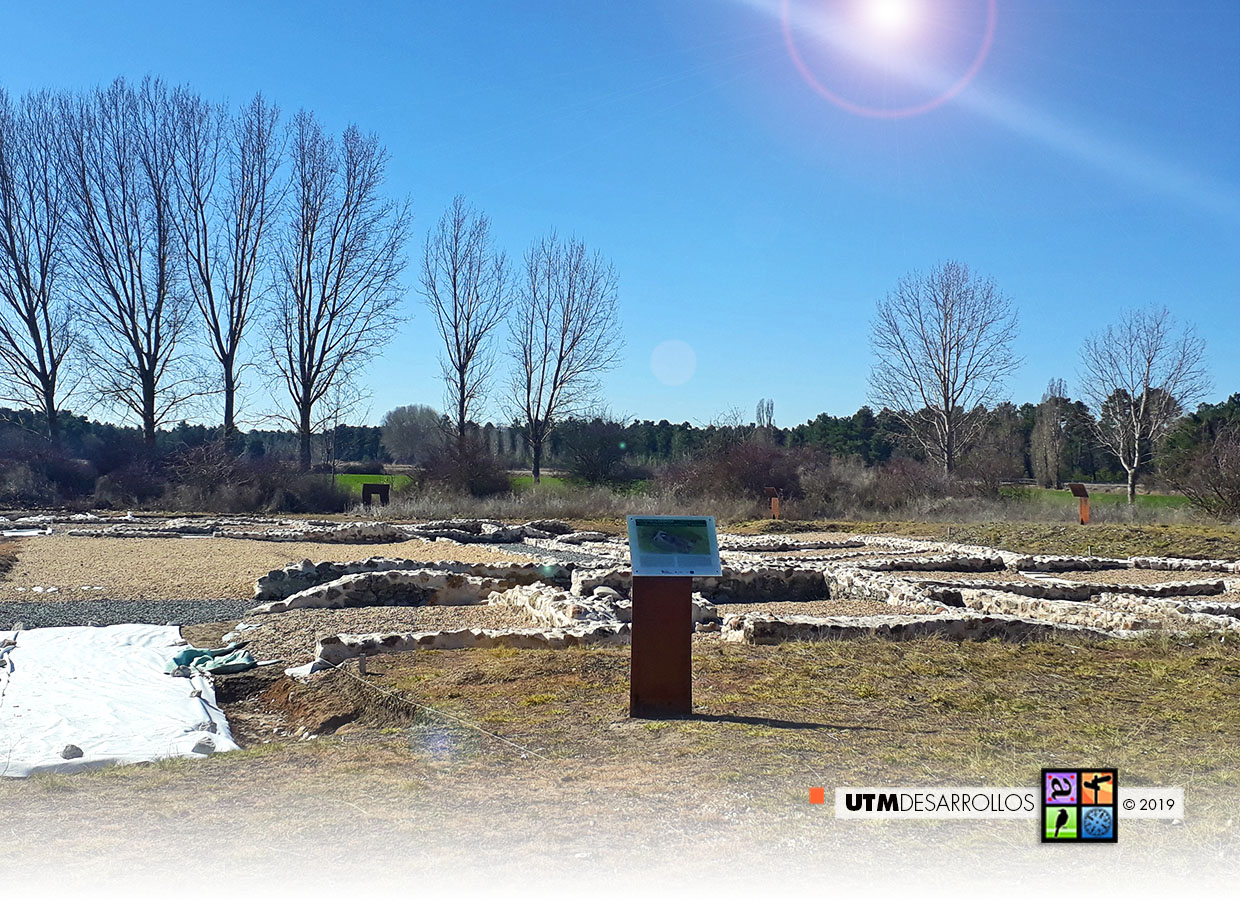 Yacimiento romano de Santa Lucía (Aguilafuente) | ® UTM Desarrollos