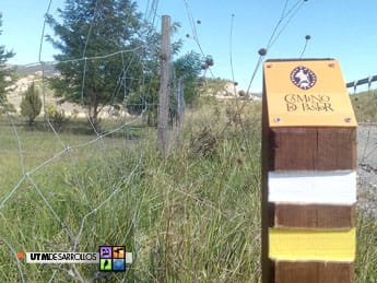 Señalización del sendero  (baliza rotulada) | ® UTM Desarrollos