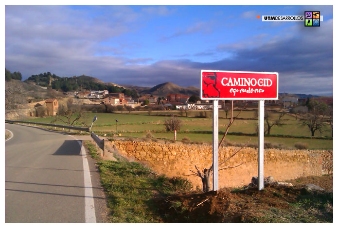 Señalización | Cartel informativo turístico normalizado de carretera. © UTM Desarrollos
