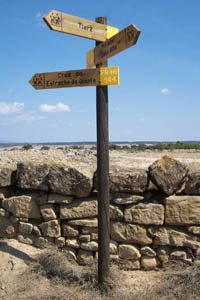 Señalización | Mirador de Os fills junto a los Mallos de Riglos. © UTM Desarrollos